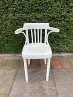 Vintage Café Stoel Jaren 60, Huis en Inrichting, Ophalen, Gebruikt, Wit, Eén