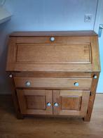 Secretaire massief eikenhout, Huis en Inrichting, Ophalen, Gebruikt
