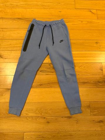 Blauwe Nike Tech Fleece Broek - Maat S beschikbaar voor biedingen