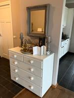 witte eikenhouten commode, Ophalen