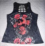 Nieuwe top gothic, maat XL, Kleding | Dames, Zwart, Maat 46/48 (XL) of groter, Nieuw, Ophalen of Verzenden