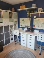 Kallax kast ikea 25 vaks wit kinderkamer, Ophalen of Verzenden, Zo goed als nieuw, 50 tot 70 cm, 105 cm of meer