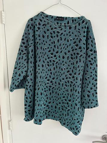 Shirt blauw met print maat XXL beschikbaar voor biedingen