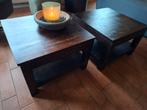 2 salontafels, Ophalen, 50 tot 100 cm, Vierkant, 50 tot 100 cm