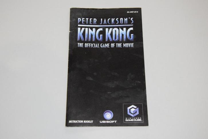 Nintendo Gamecube (NGC): King Kong [alleen handleiding], Spelcomputers en Games, Games | Nintendo GameCube, Gebruikt, Ophalen of Verzenden