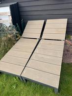 Twee ligbedden, Tuin en Terras, Terrasdelen en Vlonders, Ophalen, Gebruikt, Kunststof