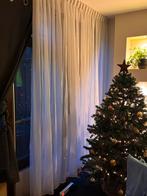 Witte vitrages - zo goed als nieuw, Huis en Inrichting, Stoffering | Gordijnen en Lamellen, 200 cm of meer, Wit, 150 tot 200 cm