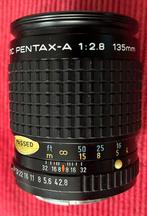 Pentax SMC Pentax-A 135/2.8 K-mount, Ophalen of Verzenden, Zo goed als nieuw, Telelens