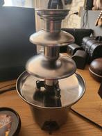 Zgan chocolade fontein, Witgoed en Apparatuur, Fonduesets, Ophalen, Zo goed als nieuw, Elektrisch, Fondueset