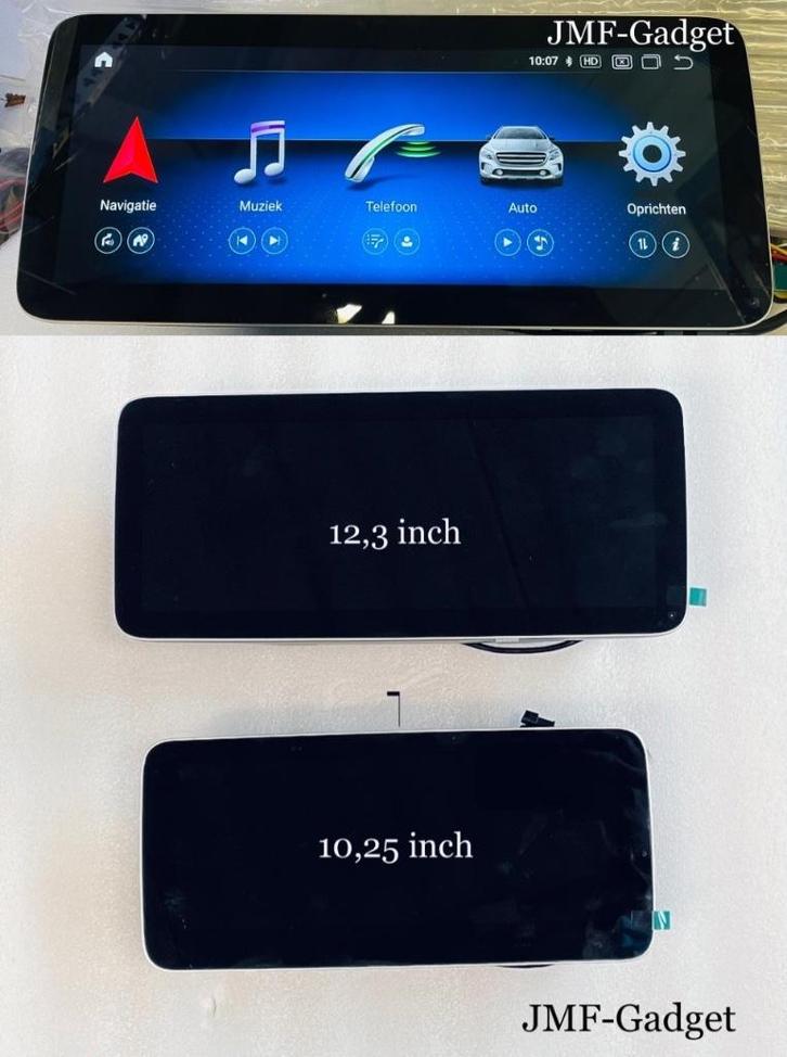 Mercedes W176 C117 CLA X156 GLA Android 13 Scherm Carplay, Auto diversen, Autoradio's, Nieuw, Ophalen