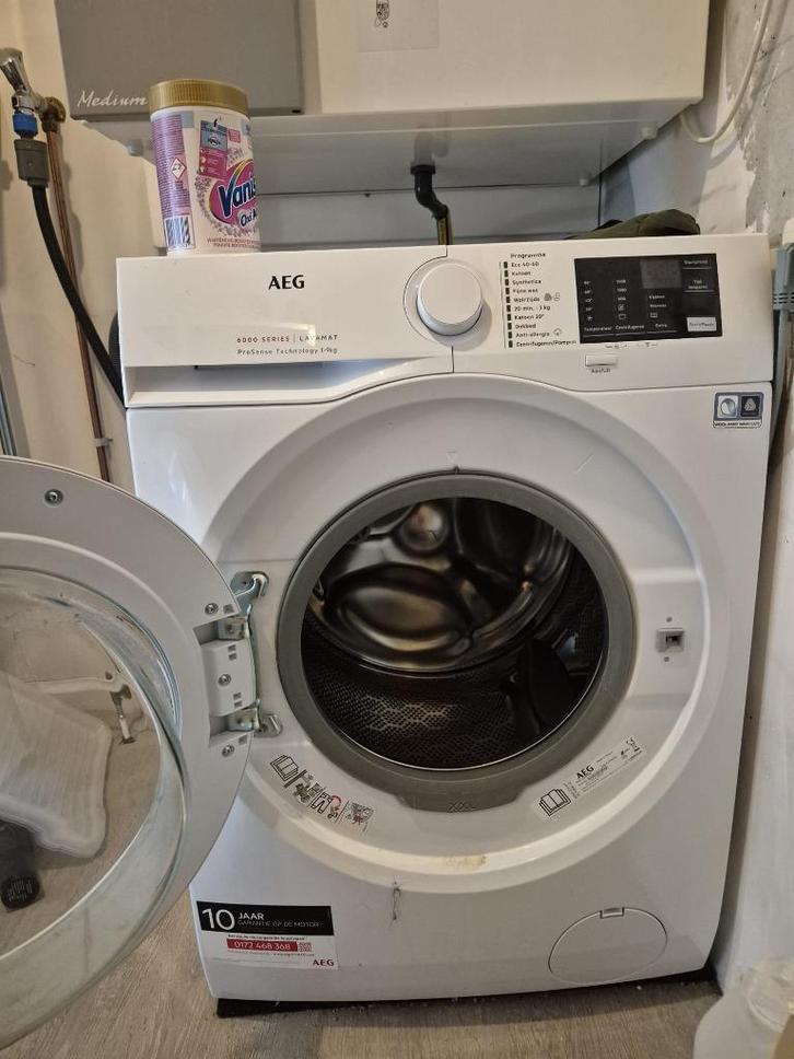 6000 ProSense - Wasmachine voorlader 9 kg, Witgoed en Apparatuur, Wasmachines, Gebruikt, Voorlader, 8 tot 10 kg, Minder dan 85 cm