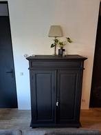 Te koop: zwarte houten computerkast / meidenkast, Huis en Inrichting, 120 tot 170 cm, 70 tot 120 cm, 40 tot 80 cm, Zo goed als nieuw