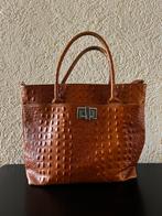 Leren tas Vera Italy, Ophalen of Verzenden, Zo goed als nieuw, Bruin, Handtas