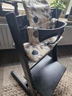 Trip trap kinderstoel zwart wit.grijs, Kinderen en Baby's, Babywiegjes en Ledikanten, Ophalen of Verzenden, Zo goed als nieuw