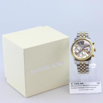 Michael Kors MK5955 Lexington Dames Horloge Chronograaf beschikbaar voor biedingen
