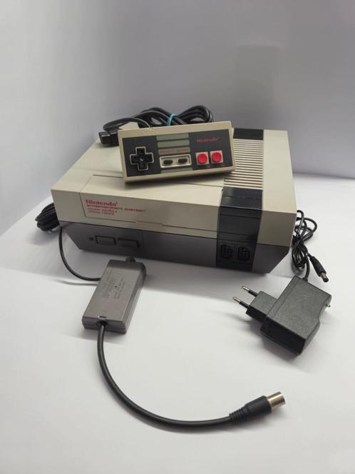 Nintendo NES met 1 controller, Spelcomputers en Games, Spelcomputers | Nintendo NES, Refurbished, Met 1 controller, Verzenden