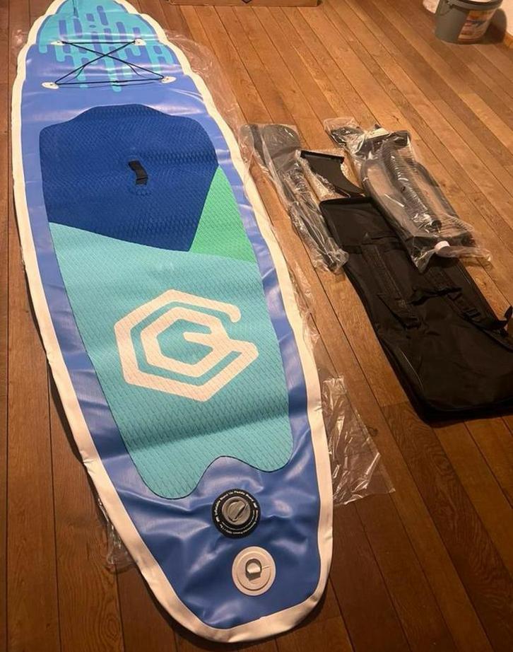 Supboars GQ draagkracht 200kg  335  81  15 cm nieuw!!, Watersport en Boten, Suppen, Nieuw, SUP-boards, Ophalen of Verzenden