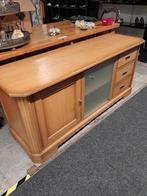 Mooi klassiek dressoir 150 x 50 cm lichteiken, Ophalen, Gebruikt, Eikenhout