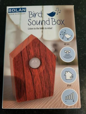  Vogelhuisje Sound Box - Nieuw! beschikbaar voor biedingen
