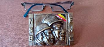 Belgische NSB & FNC WO I & WO II Badge beschikbaar voor biedingen