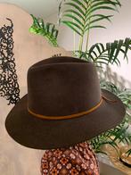Brixton groene hoed 58cm, Ophalen of Verzenden, Hoed, Zo goed als nieuw, Brixton