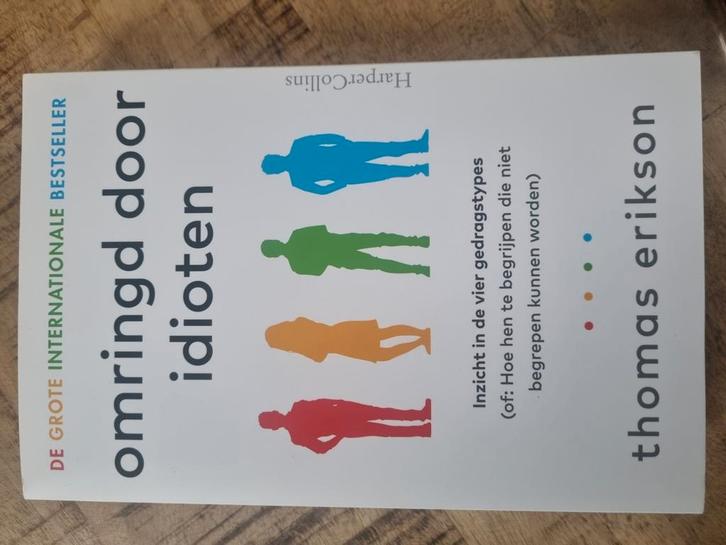 Thomas Erikson - Omringd door idioten in nette staat, Boeken, Overige Boeken, Zo goed als nieuw, Ophalen of Verzenden