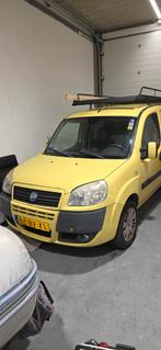 Fiat Doblo 1.9 JTD 2006 Grijskenteken, Auto's, Voorwielaandrijving, Stof, Origineel Nederlands, Grijs