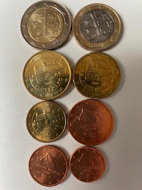 Munt. jaarset 2009 Slovensko UNC-kwa. niet in omloop geweest, Postzegels en Munten, Munten | Europa | Euromunten, Setje, Overige waardes