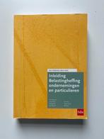 Inleiding Belastingheffing - 22e druk, Ophalen of Verzenden, Alpha, Zo goed als nieuw, HBO