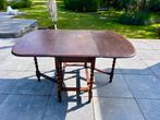 Antieke Engelse zware eikenhouten hangoortafel, Antiek en Kunst, Ophalen