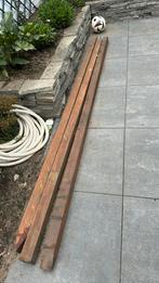 Hardhouten 7x7, Tuin en Terras, Palen, Balken en Planken, Palen, Nieuw, Ophalen of Verzenden, Hardhout