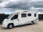29.000km Homecar P601 160pk Vastbed Sat Airco Orig NL 1e eig, Caravans en Kamperen, Particulier, Tot en met 4, Half-integraal