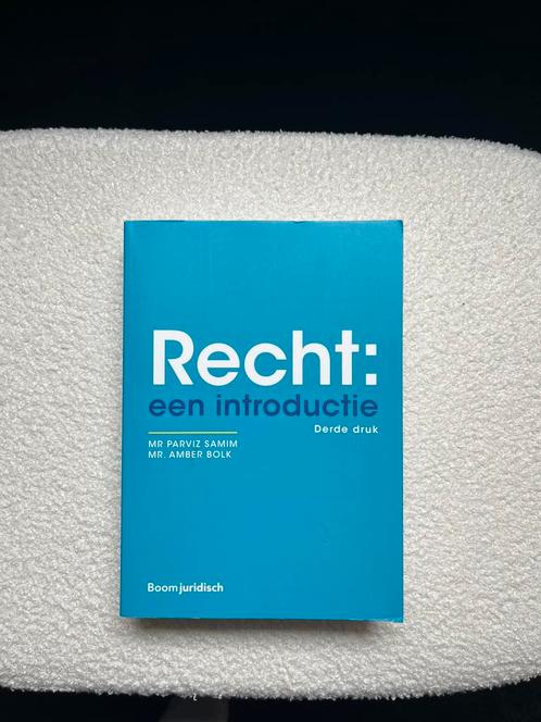 Studieboek: Recht: een introductie, Boeken, Studieboeken en Cursussen, Nieuw, HBO, Ophalen of Verzenden