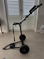 Zwarte E-Motion electrische golftrolley, Ophalen of Verzenden, Gebruikt, Golfkar
