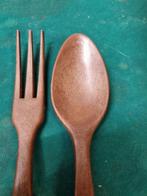 bestek van teakhout lepel en vork, Ophalen of Verzenden, 'T Olde Gre-j, Info@toldegrej.nl, Endepoelstraat 20f Didam