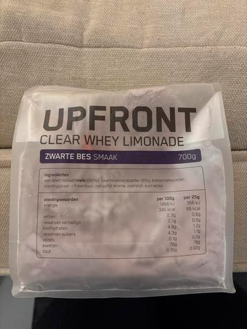 UPFRONT Clear Whey Zwarte Bes - Volle Zak! beschikbaar voor biedingen