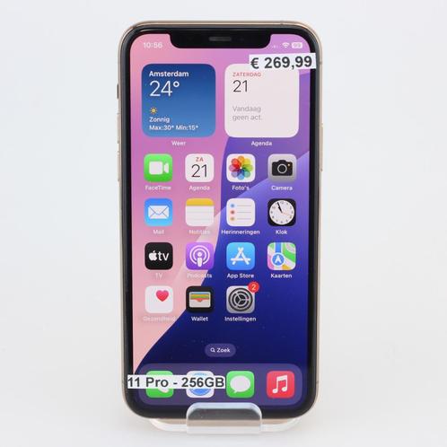iPhone 11 Pro 256GB Gold, Telecommunicatie, Mobiele telefoons | Apple iPhone, Zo goed als nieuw