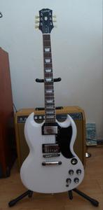 Epiphone by Gibson SG LP Sheraton, Muziek en Instrumenten, Ophalen of Verzenden, Zo goed als nieuw, Solid body, Epiphone