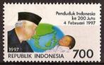 Indonesie Zonnebloem nr 1762 postfris 1997, Ophalen of Verzenden, Postfris, Zuidoost-Azië