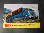 Brochure DAF Vrachtwagens 2000 DO serie uit 1961, Verzenden, Zo goed als nieuw, Overige merken