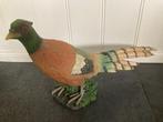 Kuststof fazant, in zeer nette staat, Ophalen of Verzenden, Zo goed als nieuw, Kunststof, Dierenbeeld