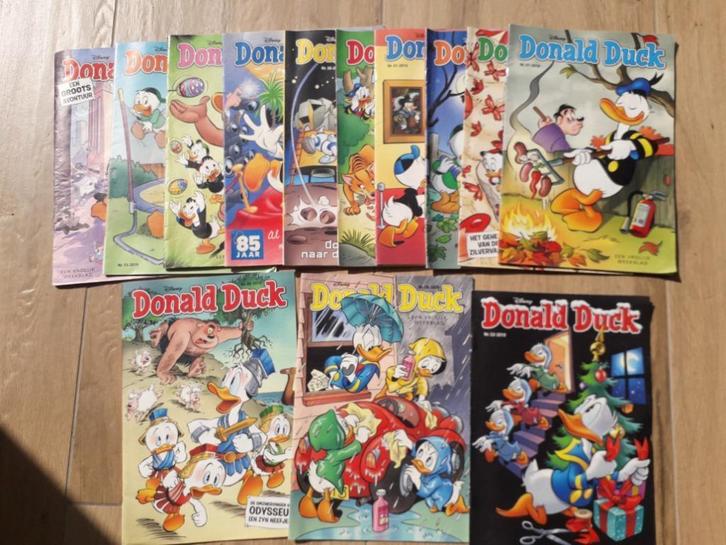 Donald Duck strips - 19 exemplaren 2019, Boeken, Strips | Comics, Zo goed als nieuw, Meerdere comics, Europa, Ophalen