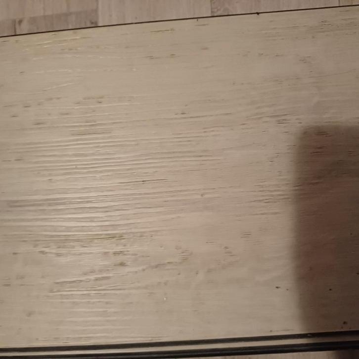 Wit PVC Kliklaminaat - 5.5m2, Doe-het-zelf en Verbouw, Vloerdelen en Plavuizen, Zo goed als nieuw, Laminaat, Kunststof, 50 tot 150 cm