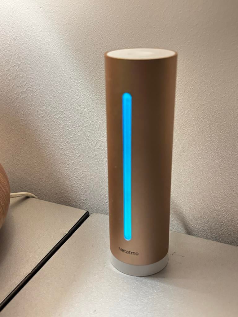 Netatmo slimme indoor Co2 meter, Ophalen of Verzenden, Zo goed als nieuw