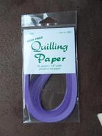 Quilling paper – papierfiligraanstroken 3mm paars, Hobby en Vrije tijd, Knutselen, Ophalen of Verzenden, Nieuw, Materiaal