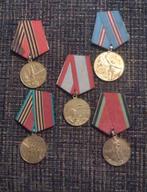 5 Sovjet-medaille, Overige materialen, Ophalen of Verzenden