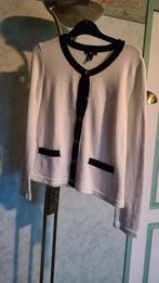 Zwart wit vestje, Ophalen of Verzenden, Zo goed als nieuw, Wit