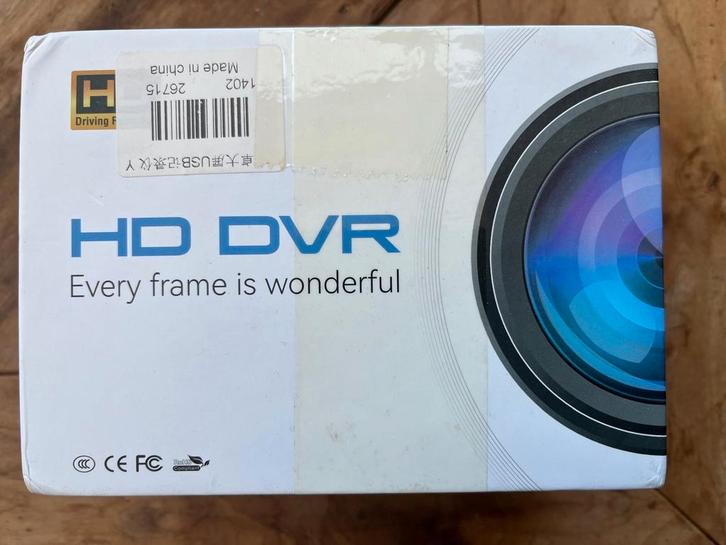 HD DVR Dashcam – Auto Camera Full HD (nieuw in doos), Auto diversen, Dashcams, Zo goed als nieuw, Ophalen of Verzenden