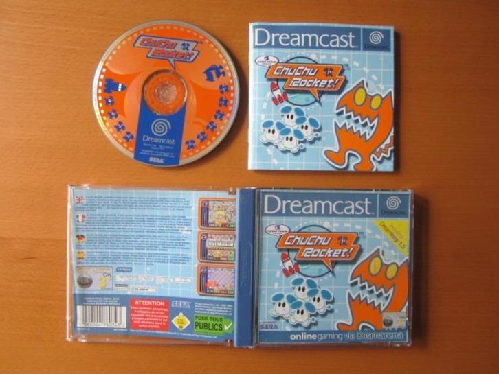 Chu Chu Rocket Sega Dreamcast, Spelcomputers en Games, Games | Sega, Zo goed als nieuw, Saturn of Dreamcast, Overige genres, 1 speler