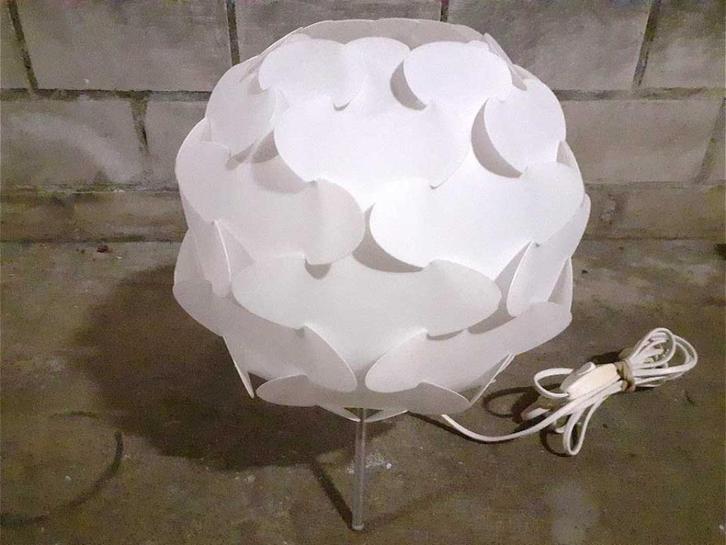 2x IKEA Fillsta tafellamp ZGAN vintage Gunner Jenssen '00 j5, Huis en Inrichting, Lampen | Tafellampen, Zo goed als nieuw, Minder dan 50 cm